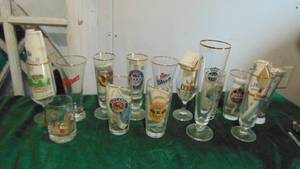 lot 60 image: Various New Official Glasses of World Great Breweries
