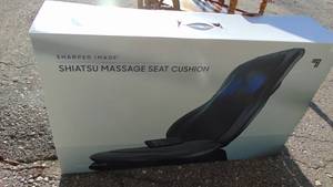 lot 96 image: Sharper Image Shiatsu Massage Seat Cushion