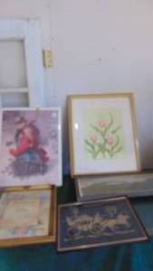 lot 114 image: Selection of Prints and Frames