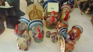 lot 120 image: Selection of Vintage Turkeys