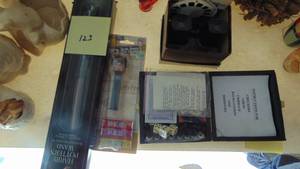 lot 123 image: Vintage View Master, Travel Game, Pez Harry Potter and Wand