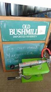lot 64 image: Chalkboard, Bud Light Pitcher Set and Keg Tap