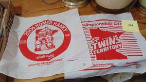 lot 145 image: 2- Twins Hankies