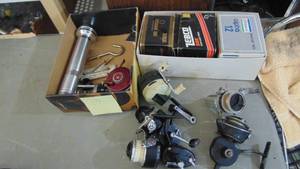 lot 170 image: 7-Reels, 3-Empty Boxes and Vintage Flashlight