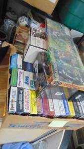 lot 187 image: Selection of VHS and CDs