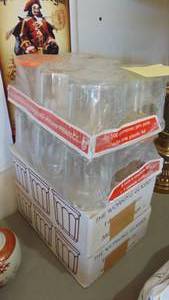 lot 194 image: 24-New Glass Jam Pots