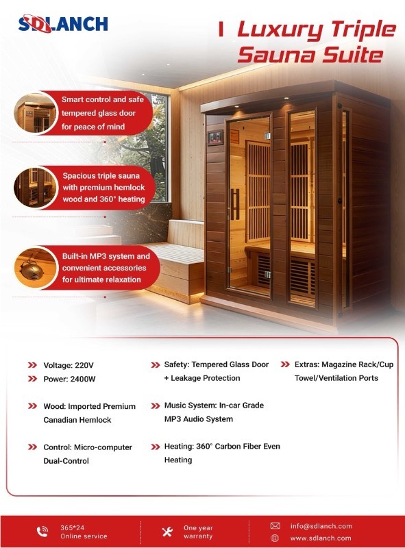 SDLANCH Luxury Sauna (IRS)