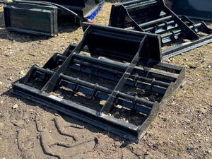 lot 6015X image: SDLANCH Mini Skid Steer 38 Inch Land Leveler