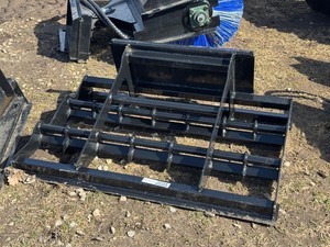 lot 6010X image: SDLANCH Mini Skid Steer 38 Inch Land Leveler