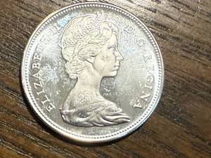 lot 14 image: 1967 Canadian Silver Dollar