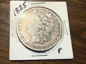 lot 35 image: 1885 Morgan Dollar