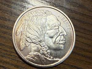 lot 46 image: 1 oz Silver Buffalo Rounds