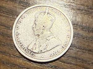 lot 53 image: 1917 Australian One Shilling Silver Coin