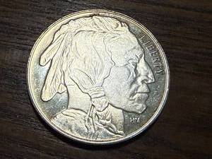 lot 60 image: 1 oz Buffalo Silver Round