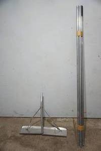 lot 18 image: Aluminum Snow Rake with 4 Extension Poles