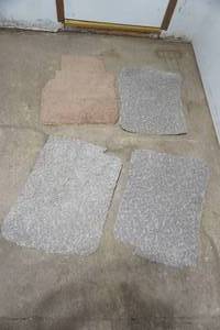 lot 36 image: (4ct) Car Floor Mats (indoor padded carpet)