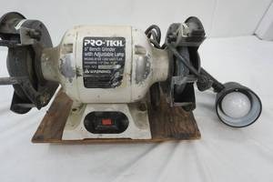 lot 54 image: Pro-tech 6 bench grinder