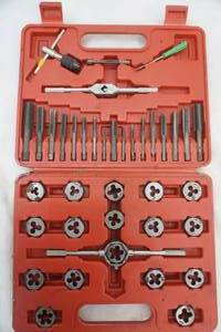 lot 60 image: Grip Tap and die set