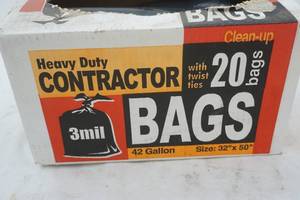 lot 83 image: Contractor bags