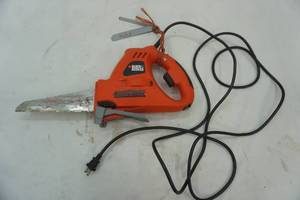 lot 166 image: Black N Decker Navigator powered hand sawjigsaw