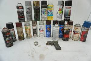 lot 196 image: Spray Paint Lot