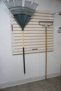 lot 206 image: Leaf Rake and Metal Rake