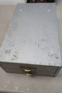 lot 261 image: Washers and 2-Drawer Metal Cabinet