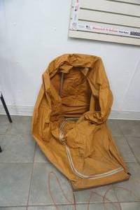 lot 262 image: Vintage Hunting Blind (missing some poles)