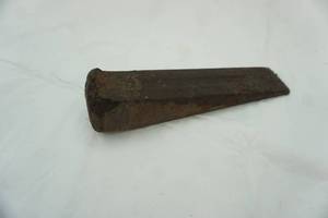 lot 296 image: Splitting Wedge. Cast IronSteel