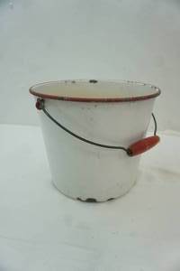 lot 306 image: Enamel Pail