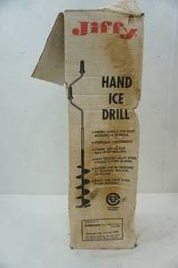 lot 342 image: Jiffy Hand Ice drill 6 like new