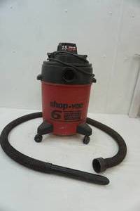 lot 348 image: Shop Vac 1.5 , 6 gallon ,wet dry