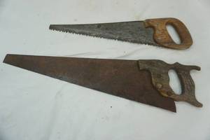 lot 355 image: Vintage Hand Saws(2)