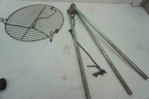 lot 378 image: Tripod Campfire Grill