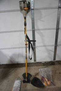 lot 418 image: Ryobi Expand It (Brush Cutter and Weed Trimmer (and accessories))