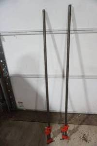 lot 434 image: (2ct) pipe Clamps