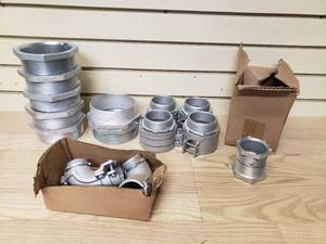 lot 29 image: Galvanized Malleable Iron nipples 4