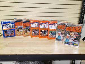 lot 38 image: Vintage Wheaties boxes