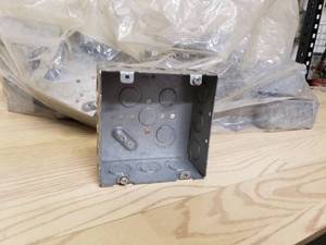 lot 54 image: Metal Junction boxes