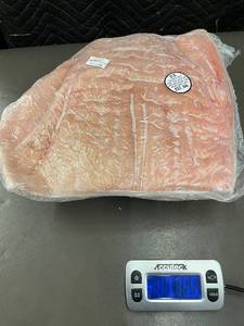 lot 1 image: Pork Belly, Vacuum-Sealed, 7 lbs 5.5 oz
