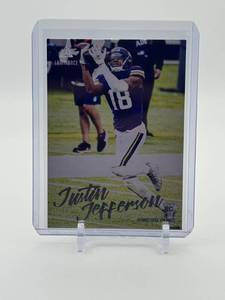 lot 132 image: 2020 Panini Chronicles - Elite Update Justin Jefferson  Rookie Card Minnesota Vikings