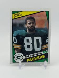 lot 154 image: 1984 Topps - James Lofton #272 NFL Green Bay Packers