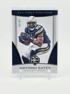 lot 170 image: 2016 Panini Limited - Antonio Gates #51 Serial #d 6399
