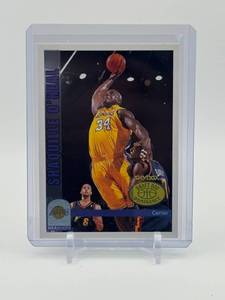 lot 175 image: 2000 Skybox Draft Day Dominance Shaquille ONeal Los Angeles Lakers NBA Hall of Famer