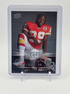 lot 177 image: 2008 Upper Deck Rookie Exclusives - Jamaal Charles Rookie Card