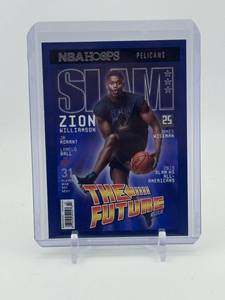 lot 180 image: 2020-21 Panini NBA Hoops - Slam Zion Williamson #17