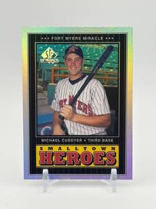 lot 184 image: 1999 SP Top Prospects Michael Cuddyer Fort Myers Small Town Heroes Minor league Card