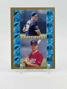 lot 185 image: 1998 Topps Draft Picks Michael Cuddyer Rookie Card Minnesota Twins Legend