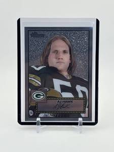 lot 207 image: 2006 Topps Heritage - Chrome A.J. Hawk  1118 1952 (RC)