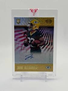 lot 218 image: 2018 Panini Illusions - Rookie Signs Jaire Alexander 58199 Autographed Rookie Card